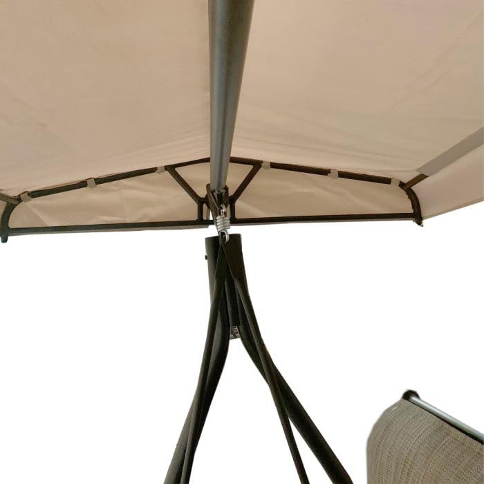 Garden Winds Custom Fit Replacement Canopy Top Cover Compatible with The Riverbrook FM18107-SD-SWG, S9K-0002A, FM18107-SWG-CA Swing - Standard 350