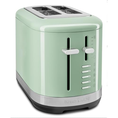 KitchenAid 2 Slice Automatic Toaster with Extra Wide Slots KMT2109PT, Pistachio