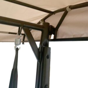 Garden Winds Custom Fit Replacement Canopy Top Cover Compatible with The Riverbrook FM18107-SD-SWG, S9K-0002A, FM18107-SWG-CA Swing - Standard 350