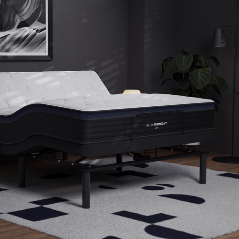 Helix Midnight Luxe with GlacioTex Cooling Mattress, Queen