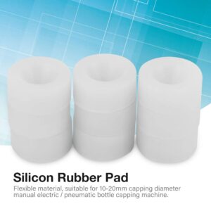 9 Pcslot Silicon Rubber, Silicon Rubber Pad for Capping Silicon Rubber Pad Washers Sealing Washers Pad for Bottle Machine Bottle Rubber Pad