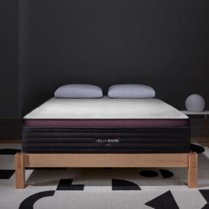 helix dusk luxe with glaciotex cooling mattress, full