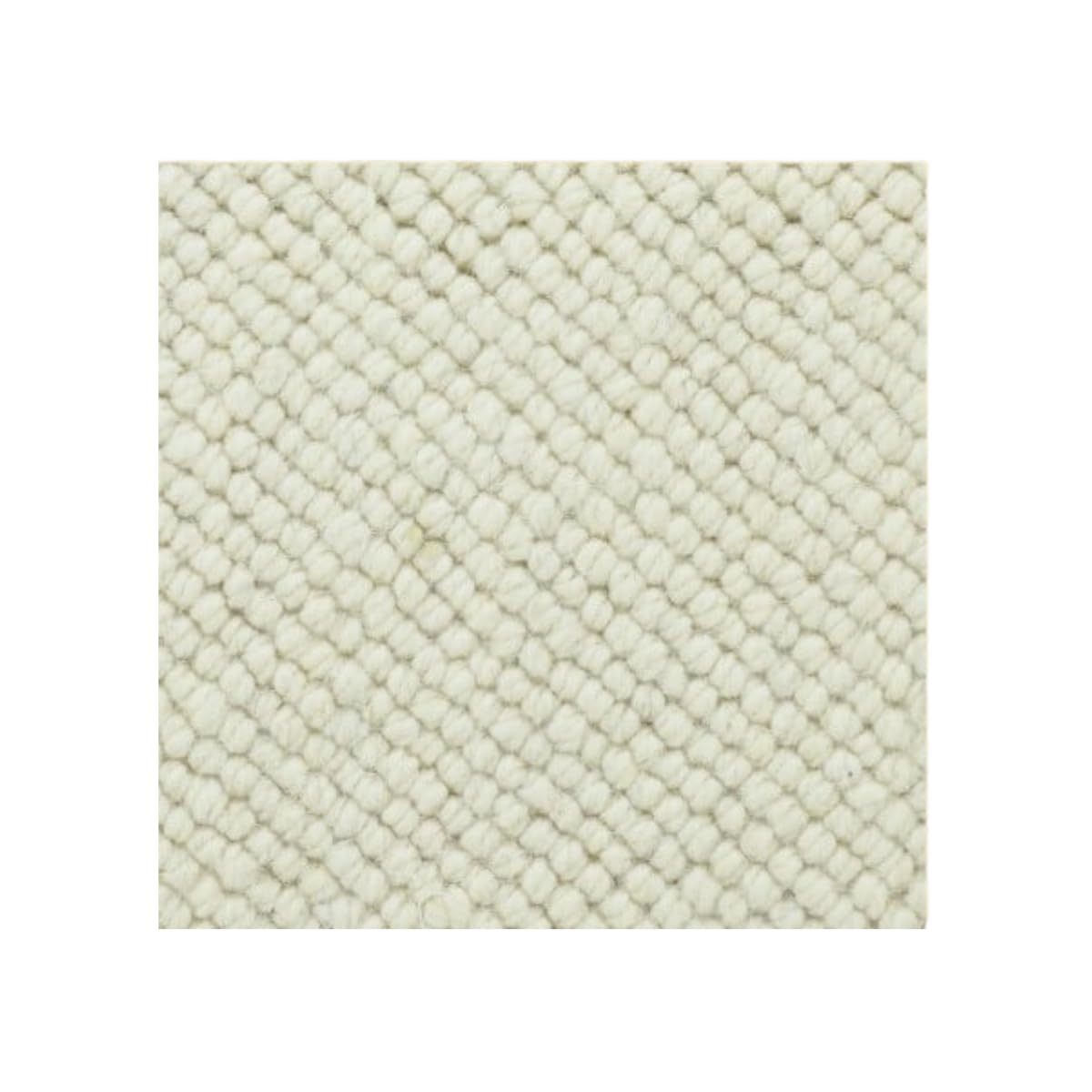 The Perfect Rug - Jaipur King White Wool Custom Area Rug - Select Your Ideal Size & Border Colors - Sample Square