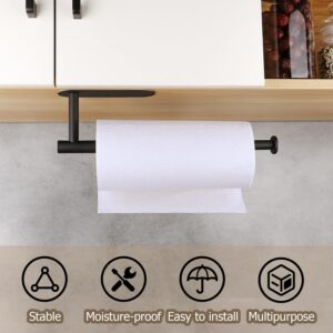 Under-Cabinet Paper Towel Holder, Retractable, Stainless Steel, Easy Install, Standard Bracket