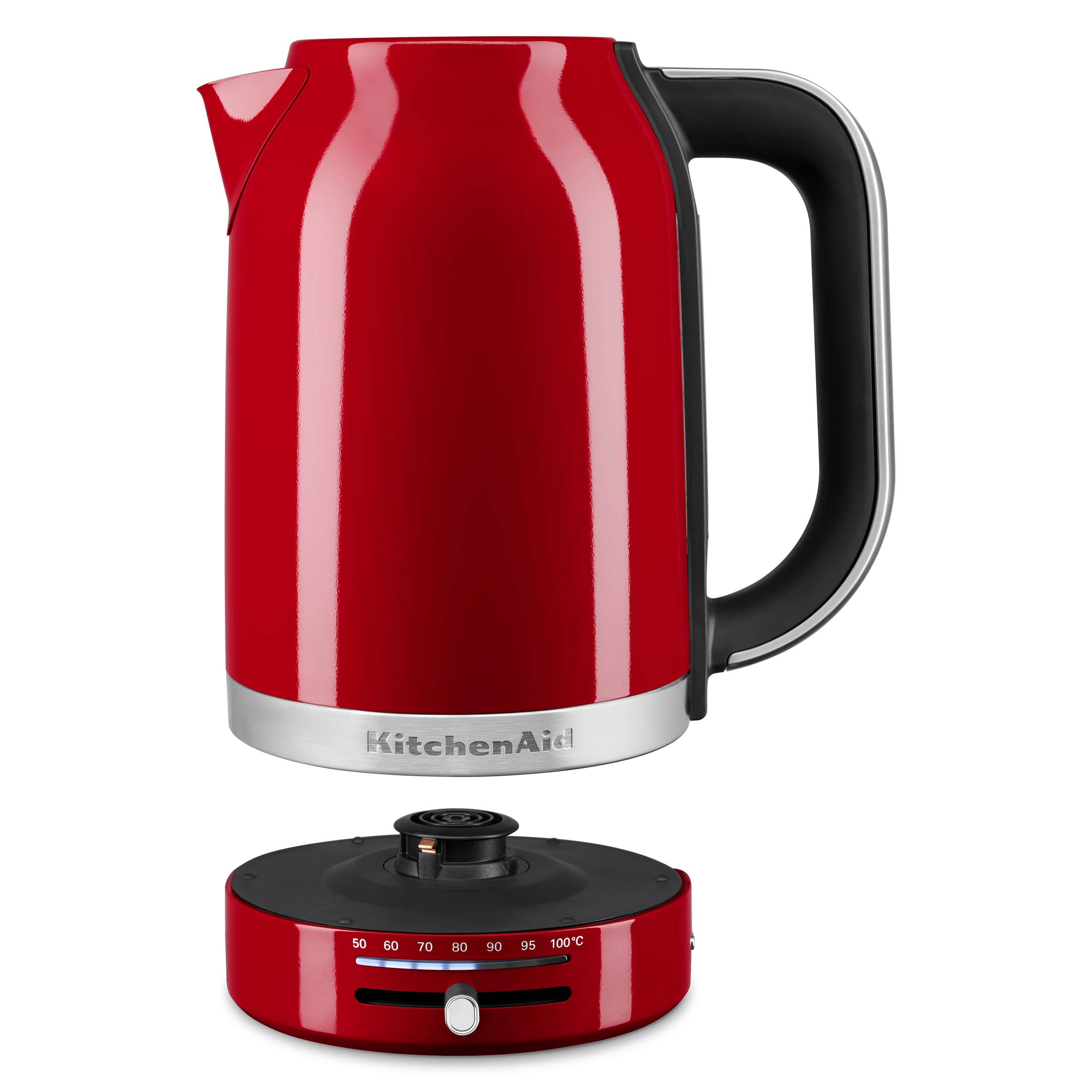 KitchenAid 1.7L Electric Kettle w/Temp Control KEK1701, Empire Red