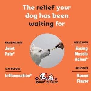 Natural Pain Relief for Dogs - Dog Pain Relief - May Help with Joint, Hip, Heart Health & Much More - Pain Relief for Dogs for Older Dogs - Dog Supplements & Vitamins - Dog Joint Pain Relief - 1 fl oz