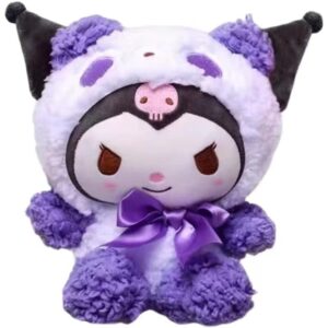 kawaii plush doll 8''/20cm, lovely cartoon kitty cross-dressing stuffed toy, soft anime plush pillow doll, cute birthday party favors for kids children girls fans collectibles home decor, christmas