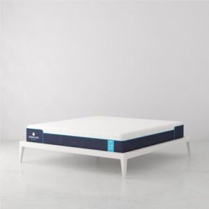 Signature Sleep Bliss 10 Inch Charcoal Cool Gel Memory Foam Mattress-in-a-Box, Medium, Certipur-US and Oeko-TEX, King