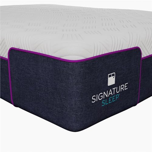 Signature Sleep Memoir 12 Inch Memory Foam Mattress-in-a-Box, Medium, Certipur-US and Oeko-TEX, Full