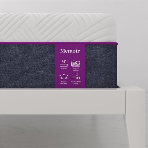 Signature Sleep Memoir 12 Inch Memory Foam Mattress-in-a-Box, Medium, Certipur-US and Oeko-TEX, Full