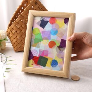 Koogel 11200 PCS Square Tissue Paper Bulk, 1x1inch Art Rainbow Tissue Paper Mosaic Squares Precut Paper 40 Colors for Scrapbooking Collage DIY Crafts Project