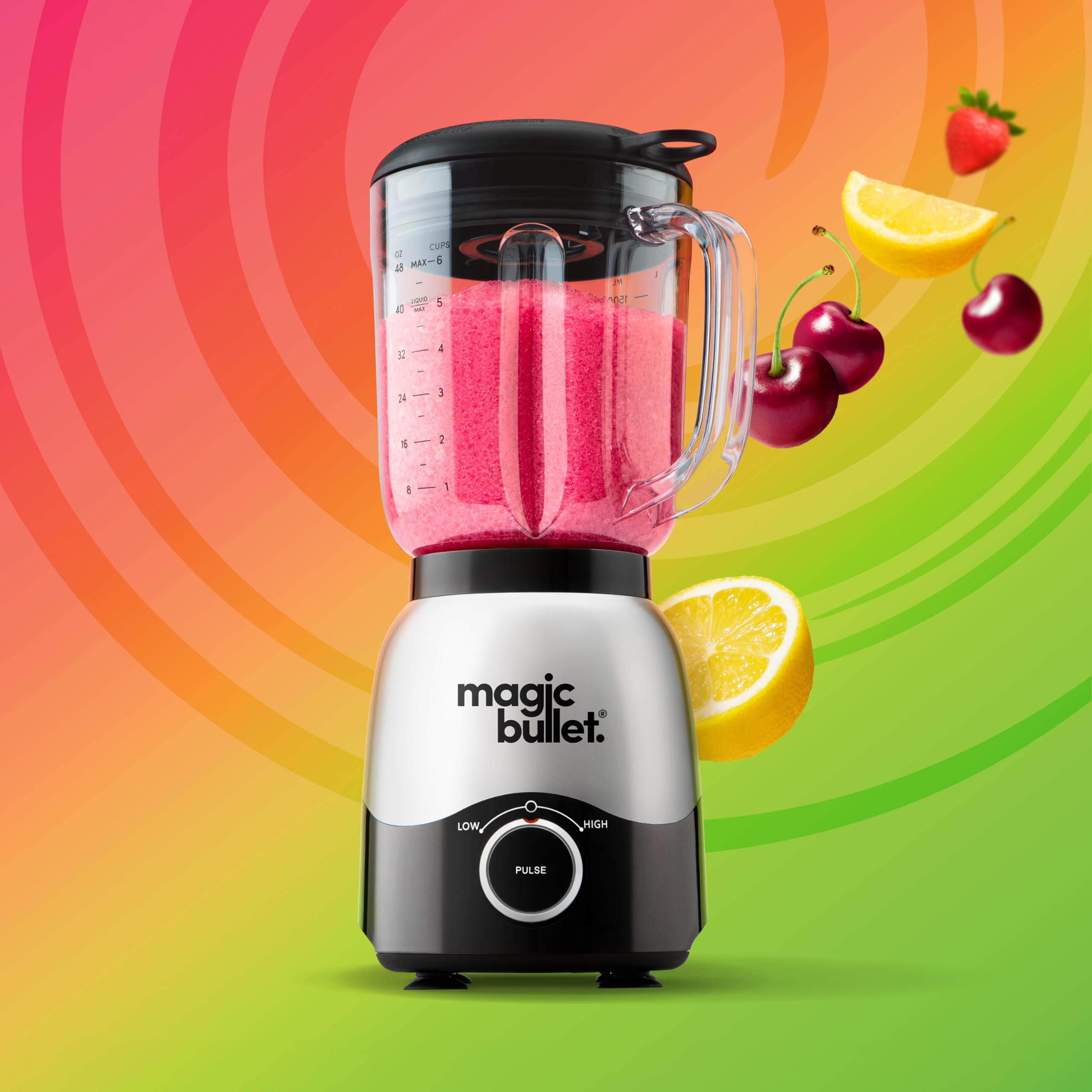 magic bullet Blender, 48oz Pitcher, Simple Speed Dial - MBF50100