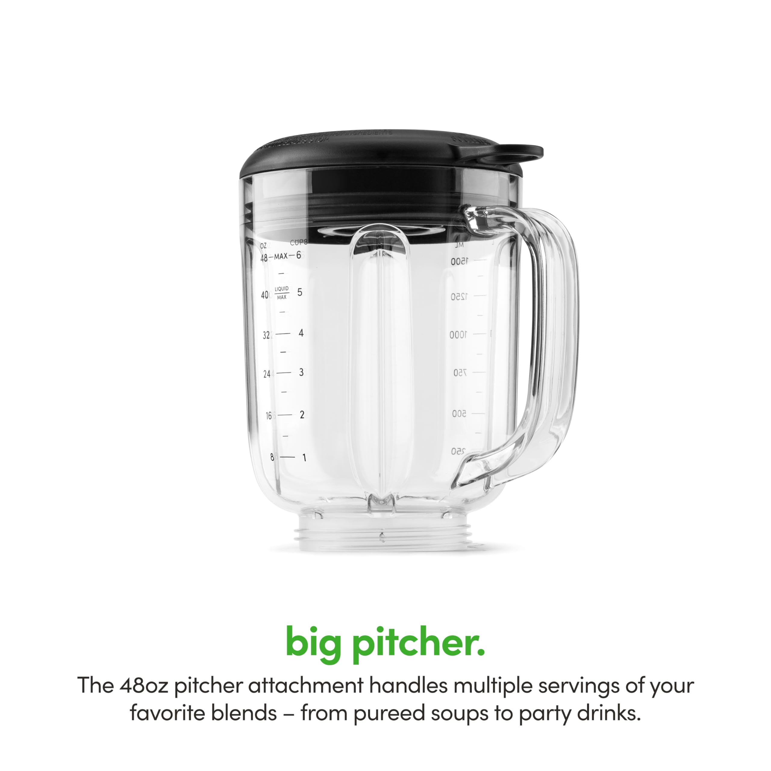 magic bullet Blender, 48oz Pitcher, Simple Speed Dial - MBF50100