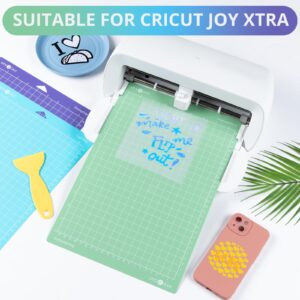 HTVRONT Cutting Mats for Cricut Joy Xtra, 3 Pack Cutting Mats 8.5"x12"(StandardGrip, LightGrip, StrongGrip), Variety Adhesive Reusable Cutting Mats Accessories for Cricut Joy Xtra