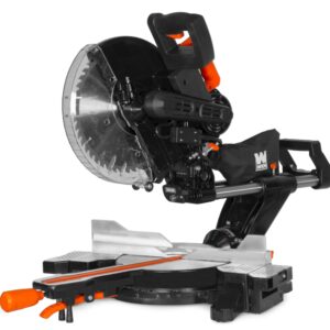 WEN 15-Amp 12-Inch Dual-Bevel Sliding Compound Miter Saw with Laser (MM1213)