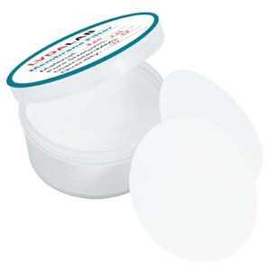 lvdalab nylon membrane filters, hydrophilic membrane disc filter lab filter paper with 0.45µm pore size and 50mm diameter pack of 100, non sterile