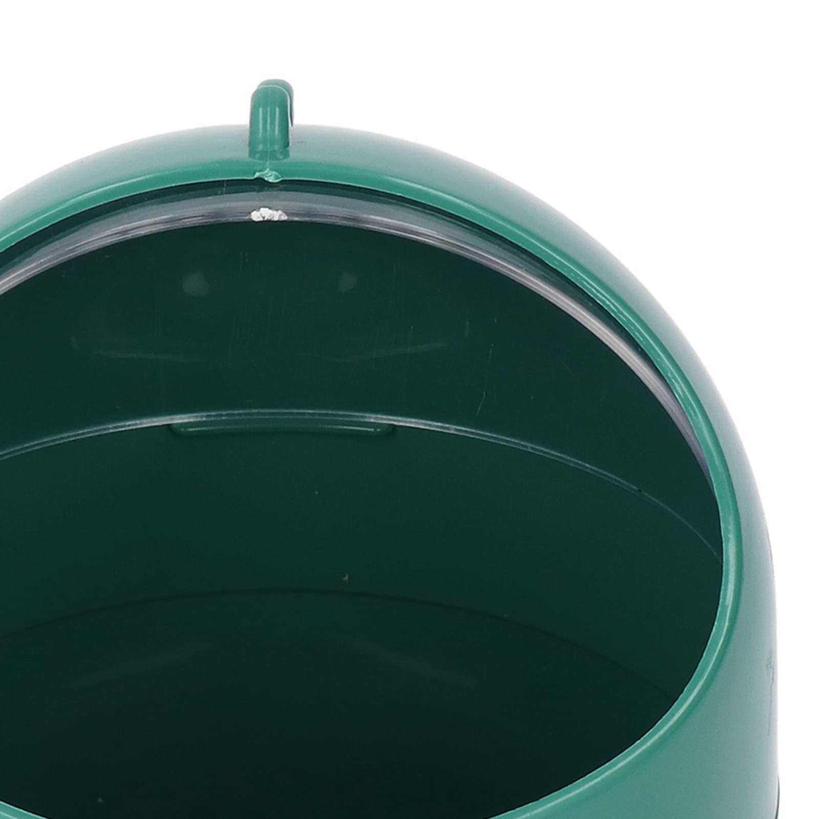 Mini Trash Can with Lid, Baby Dinosaur Large Mouth Garbage Can Nonslip Bottom Removable Lid Mini Trash Can for Kitchens Bathrooms Bedrooms Dorms (Green Baby Dinosaur)