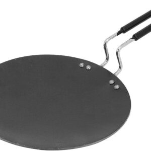 Mrigakshi Iron Tawa Original Handmade Loha Iron Roti Chapati Tava Cooking Utensil Indian Taawa