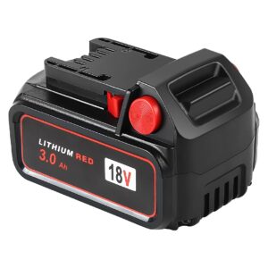 teenpower 3.0ah replacement for milwaukee m-18 battery high capacity and long-lasting power 18v battery