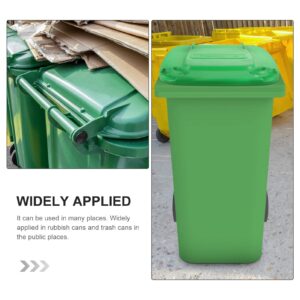 Milisten Outdoor Garbage Can Replacement Lid: Sanitation Waste Bin Cover Waste Container Trash Can Lid Recycle Can Lids Trash Can Supply Parts Round Trash Can Swivel Cover