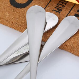 Stainless Steel Grapefruit Spoon For Citrus Fruit Watermelon Dessert Spoon Serrated Edge Ice Cream Dessert Spoon Kitchen Coffee Spoon