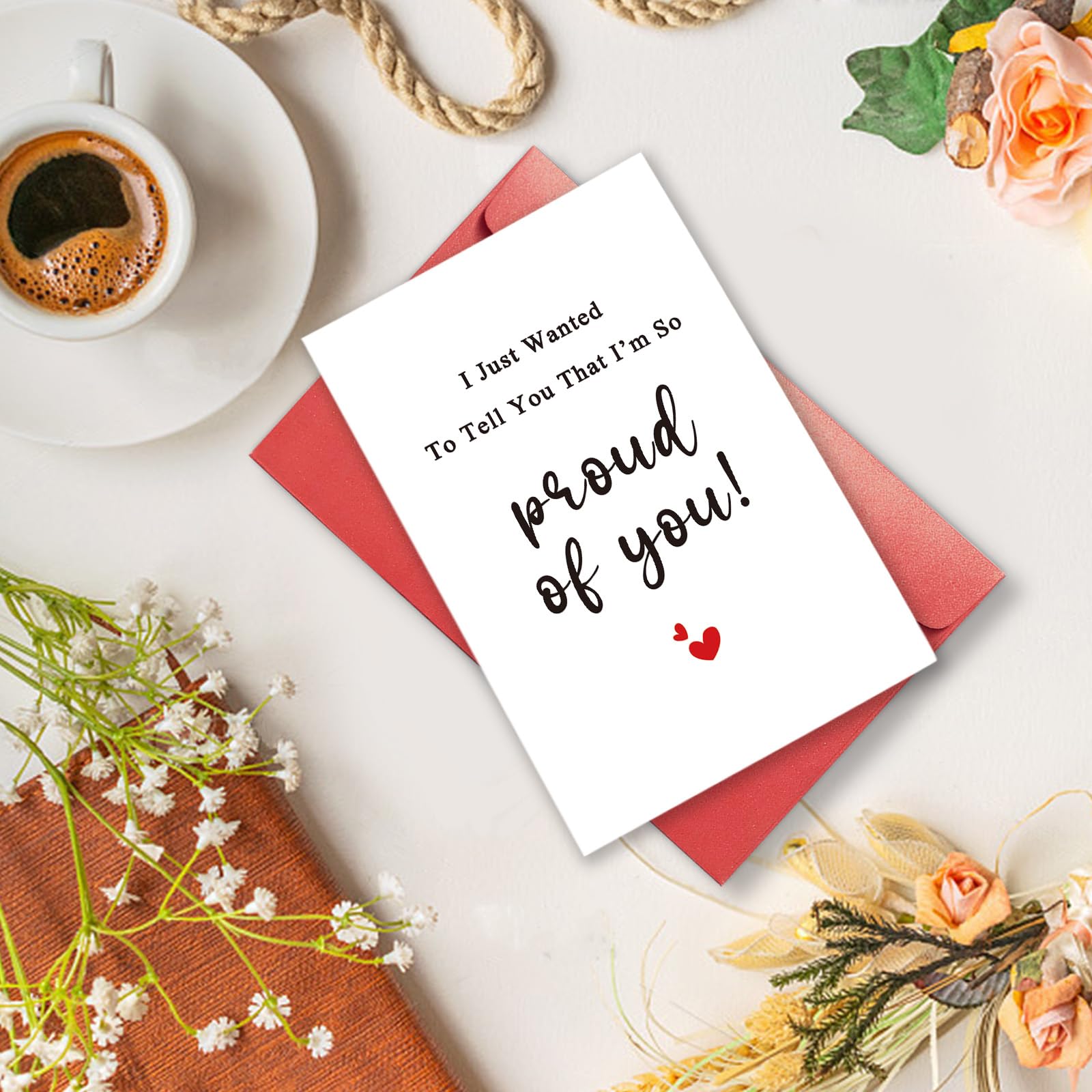 Gevinna Funny Encouragement Card, Well Done Card, Proud Of You Card, Graduation Card for Friends Family, Congratulations Card for Him Her, New Job Card, Promotion Card