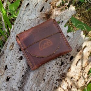 Coopers Bay Pocket Magnifying Lens in Leather Carry Pouch for Fire Making, Tracking, Plant ID, etc.