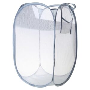 XANHOY Mesh Laundry Hamper Dirty Clothes Hampers Practical Mesh Laundry Baskets With Handles Storage Baskets Laundry Room Organization