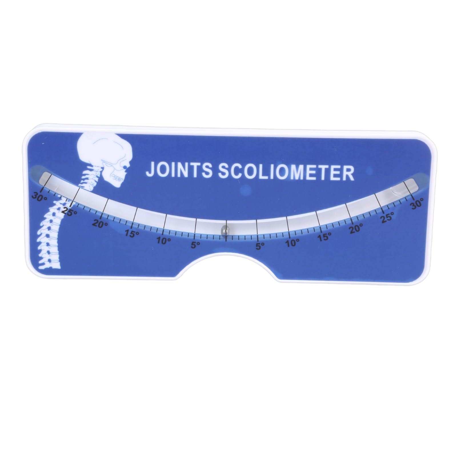 PURPLELILY Scoliometer Meter Device 0-30° Measurement for Measuring Spinals Alignments Measure Spine Slope Scoliosis Detectors