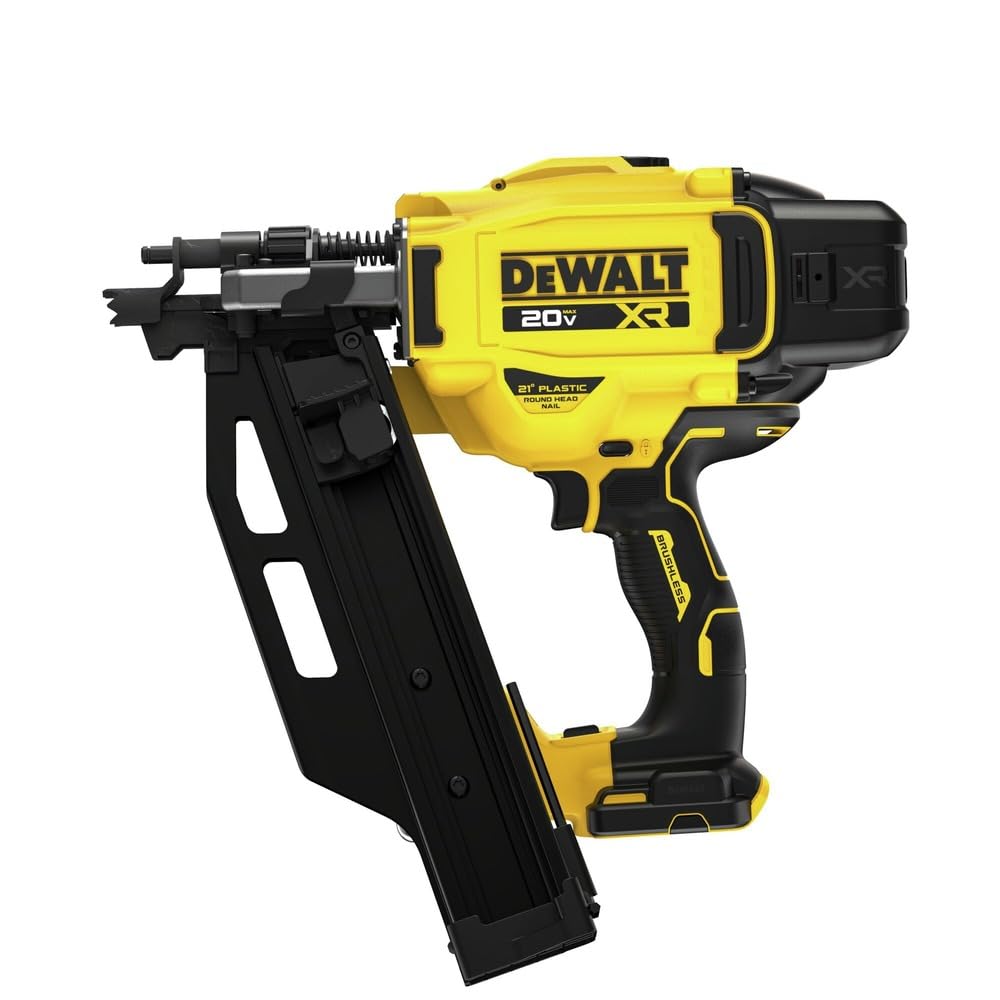 Dewalt DCN920B 20V MAX Brushless 21-Degree Lithium-Ion Cordless Plastic Framing Nailer (Tool Only)