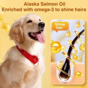 Goody2's Alaskan Salmon Oil for Dogs & Cats - Omega 3 Fish Oil for Healthy Skin & Coat, Joint & Bone Support, Allergy Relief, & Inflammation Defense - 32oz All-Natural Liquid Supplement