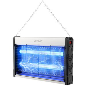 yissvic electric bug zapper, led indoor insect killer, powerful mosquito zapper, fly zapper, mosquito killer indoor for home office