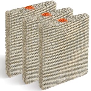 3pack 35 water panel humidifier replacement filter made of aluminum mesh compatible with aprilaire whole-house humidifier models 300 350 360 560 560a 568 600 600a 600m 700 700a 700m 760 760a 768