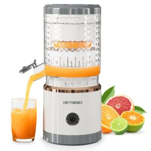 juicer machines electric, rechargeable citrus juicer, portable orange juicer squeezer with usb and cleaning brush, juicer for lemon, orange, citrus, grapefruit, apples