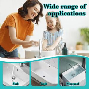 Sink Drain Strainer, ZMyHeart Drain Hair Catcher, Bathroom Universal Basin Sink Drain Stopper, Anti-Clogging, Bathtub Sink Stopper for 1.04~1.97 inch Drain Hole (Satellite Type)