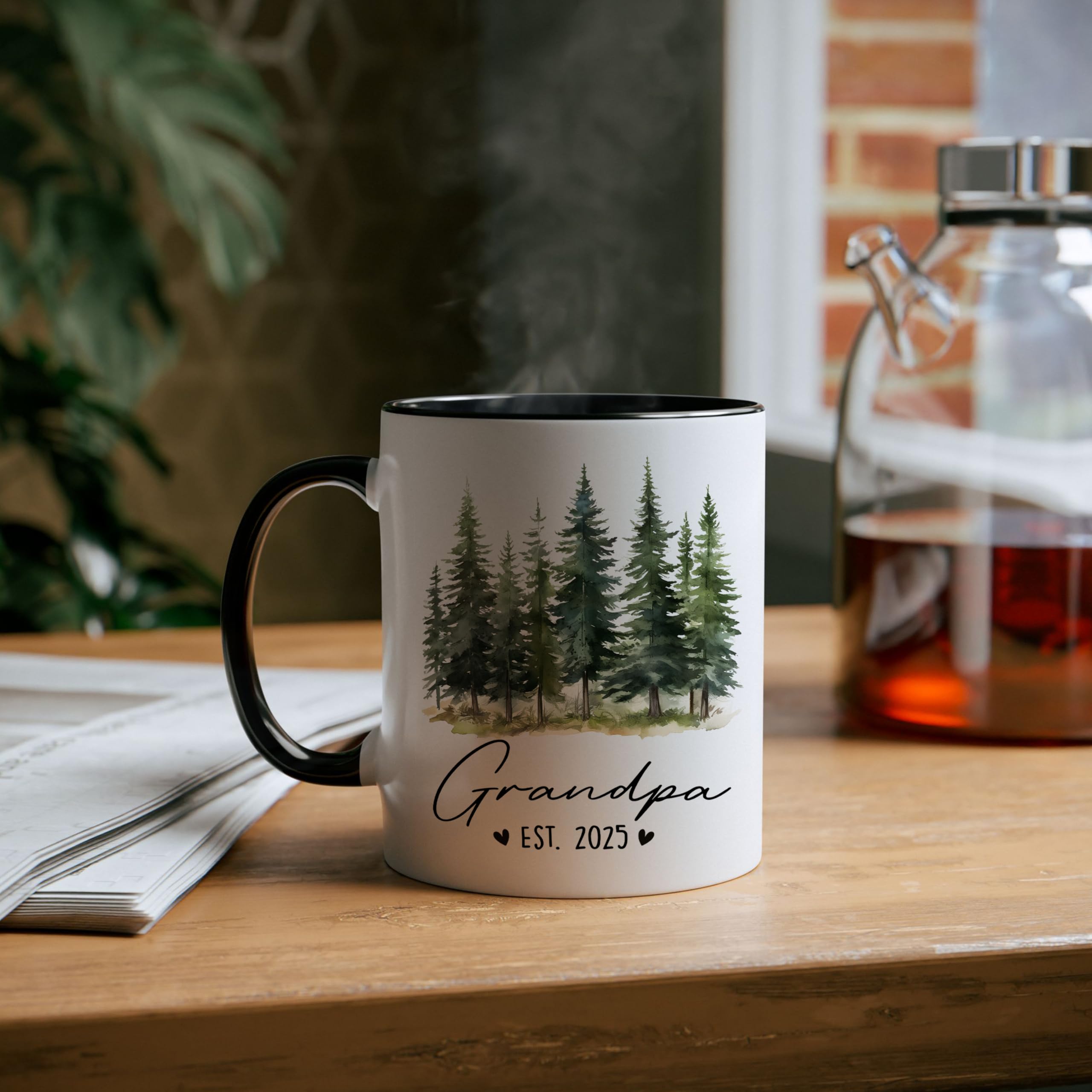 Promoted To Grandparents 2025 Mug Set, Baby Announcement Gifts For Grandparents, Grandma And Grandpa Pregnancy Announcement Gift, 1st Time Grandma Grandpa Gifts, New Grandparents Gifts First Time 2025