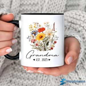 First Time Grandma Est 2025 Gifts, You're Going To Be Grandma, Mom Promoted To Grandma Mug, 1st Time Grandmother Gift, Soon To Be Grandma Gifts, New Grandma Gifts, Baby Announcement Gifts For Grandma