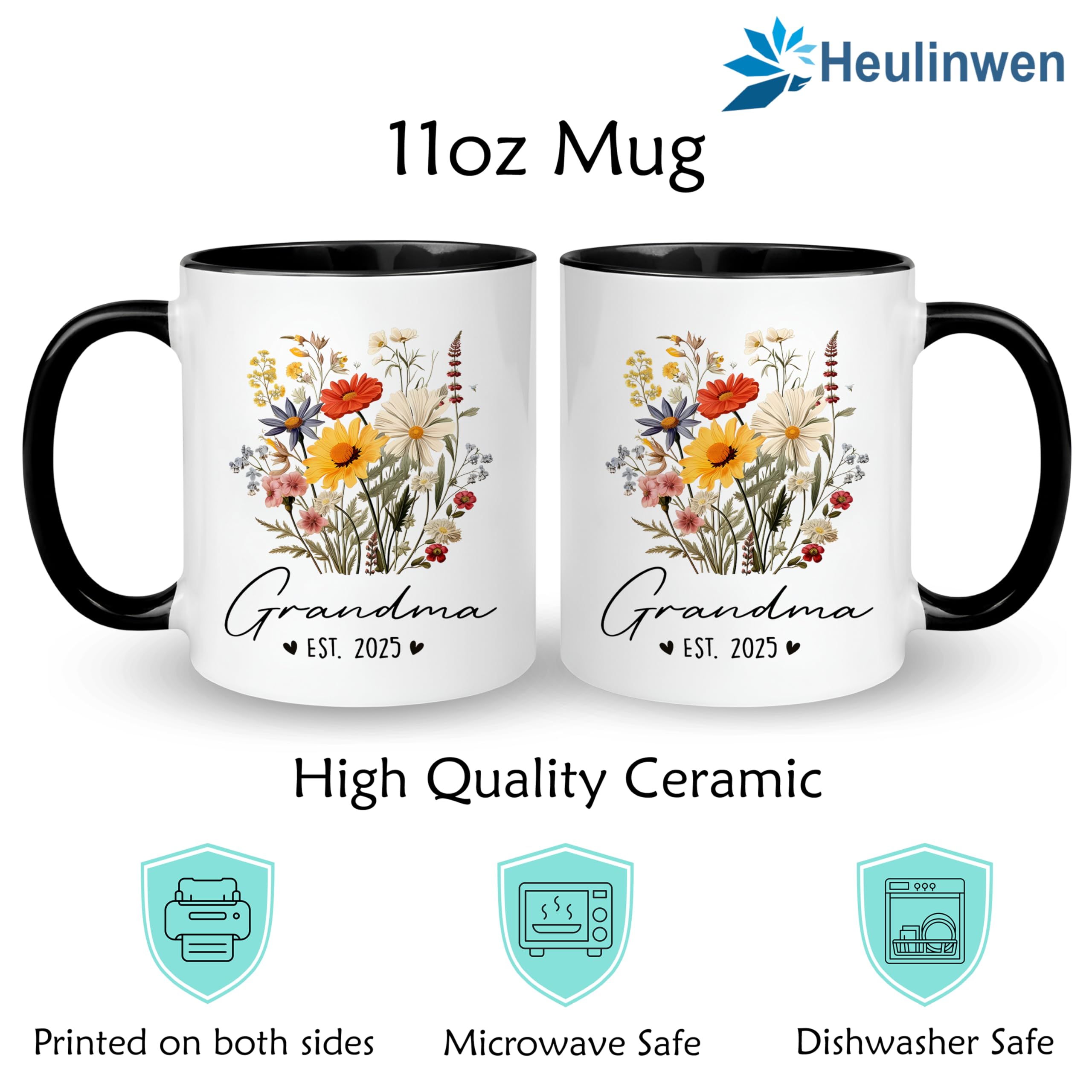 Promoted To Grandparents 2025 Mug Set, Baby Announcement Gifts For Grandparents, Grandma And Grandpa Pregnancy Announcement Gift, 1st Time Grandma Grandpa Gifts, New Grandparents Gifts First Time 2025