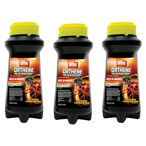 Ortho Orthene Fire Ant Killer1, Kills Queen, Destroys up to 162 Mounds, Begins Working in 60 Minutes, 12 oz., 3-Pack