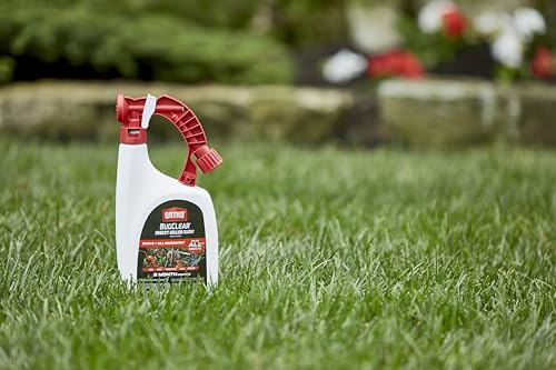 Ortho BugClear Insect Killer for Lawns and Landscapes Ready to Spray, Kills Periodical Cicadas, Ants, Spiders, Fleas, and Ticks, 32 oz., 2-Pack