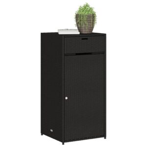 HFERTW Patio Storage Cabinet, Garden Box Toy Box Kitchen Cabinet Job Box Suitable for Kitchen Adults Apartments Patio Poly Rattan