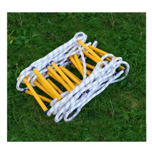 fire escape ladder - household items emergency ladders, safety rope ladder, kids and adults ladder, for home climbing (size : 8m)