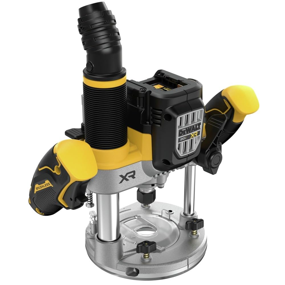 Dewalt DCW620B 20V MAX XR Brushless 2-1/4 Peak HP Lithium-Ion Cordless Plunge Router (Tool Only)