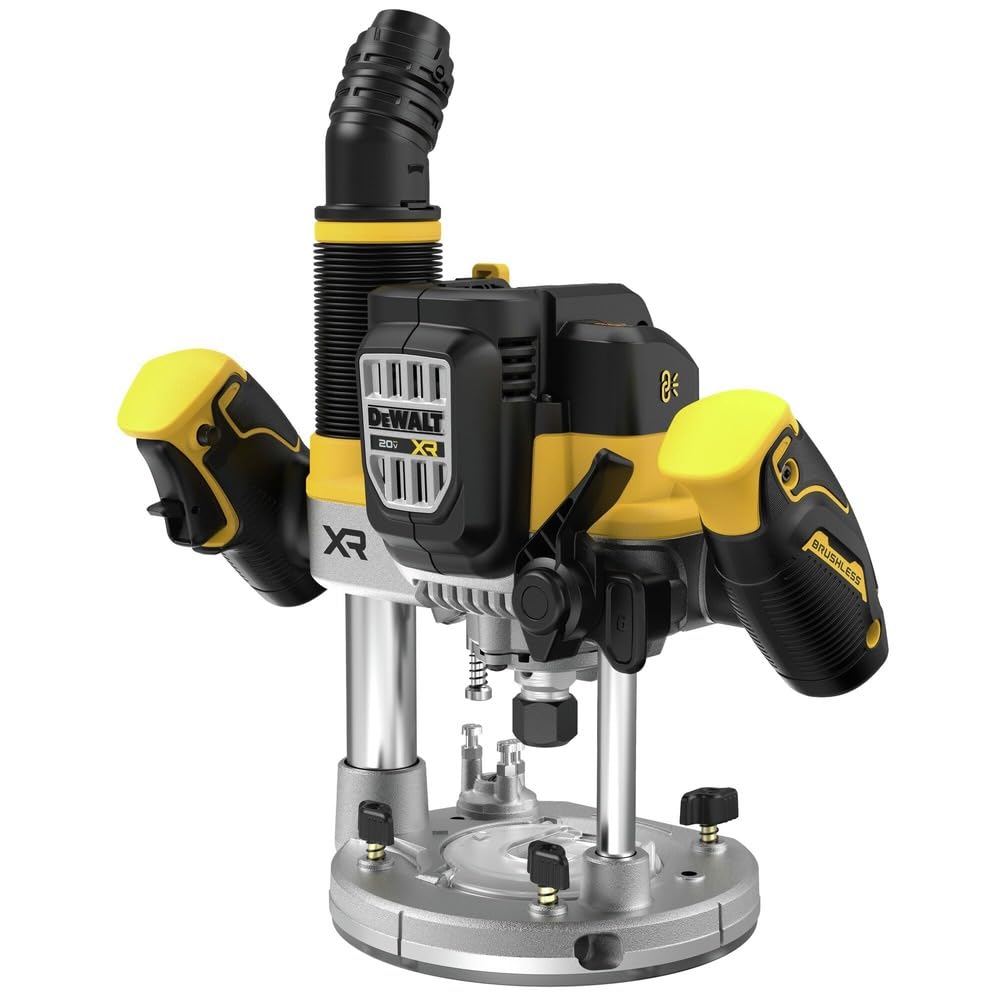 Dewalt DCW620B 20V MAX XR Brushless 2-1/4 Peak HP Lithium-Ion Cordless Plunge Router (Tool Only)