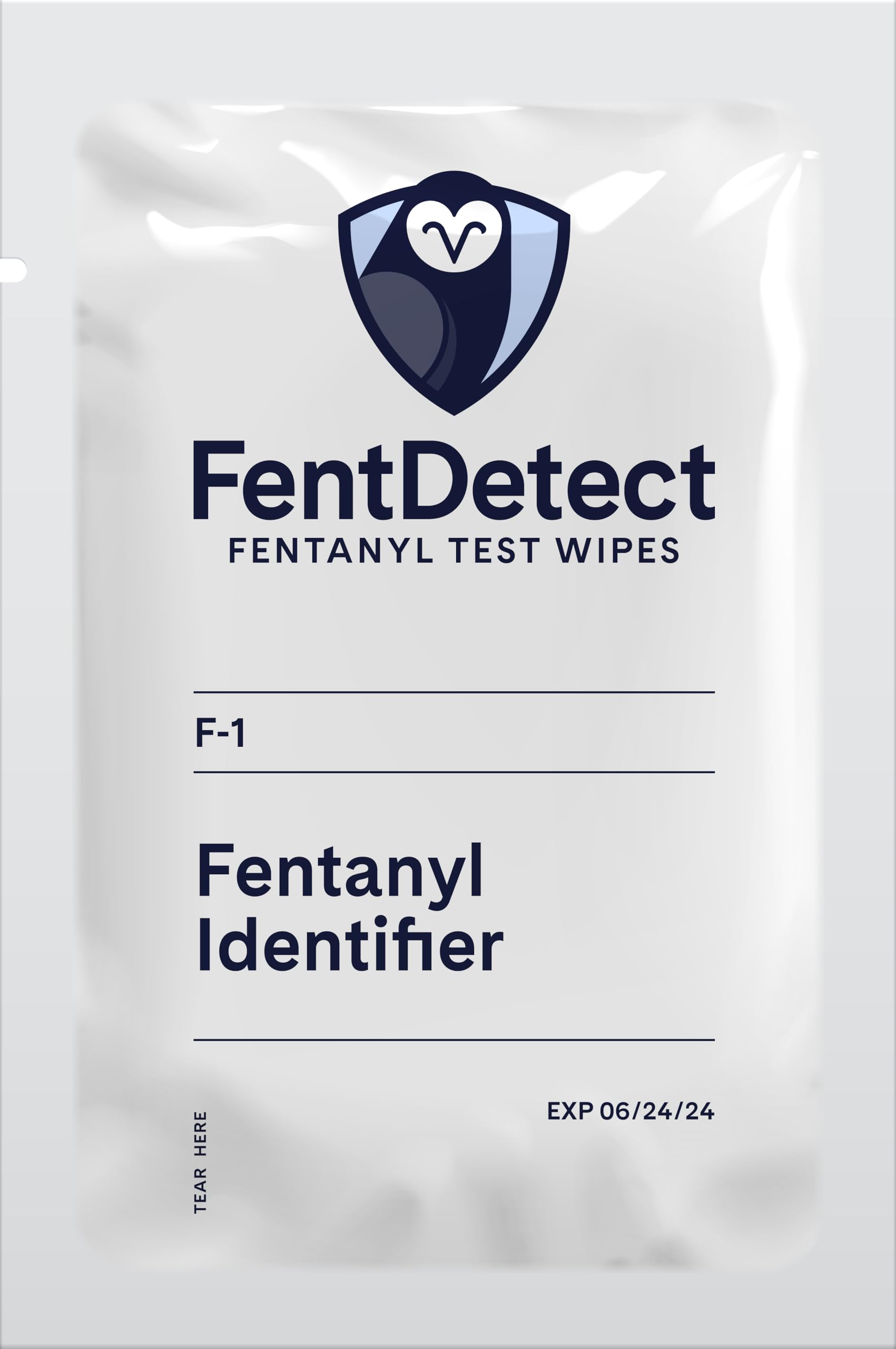 FentDetect Fentanyl Detection Wipes for Drug Testing, Microfiber, Pack of 4