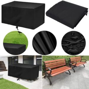 Patio Furniture Covers 72 x 38 x 32 Inch Waterproof Outdoor Furniture Cover Patio Table Covers Outdoor Couch Cover Table and Chair Set Cover Wind Dust Proof Anti-UV 72"L x 38"W x 32"H//180x95x80cm