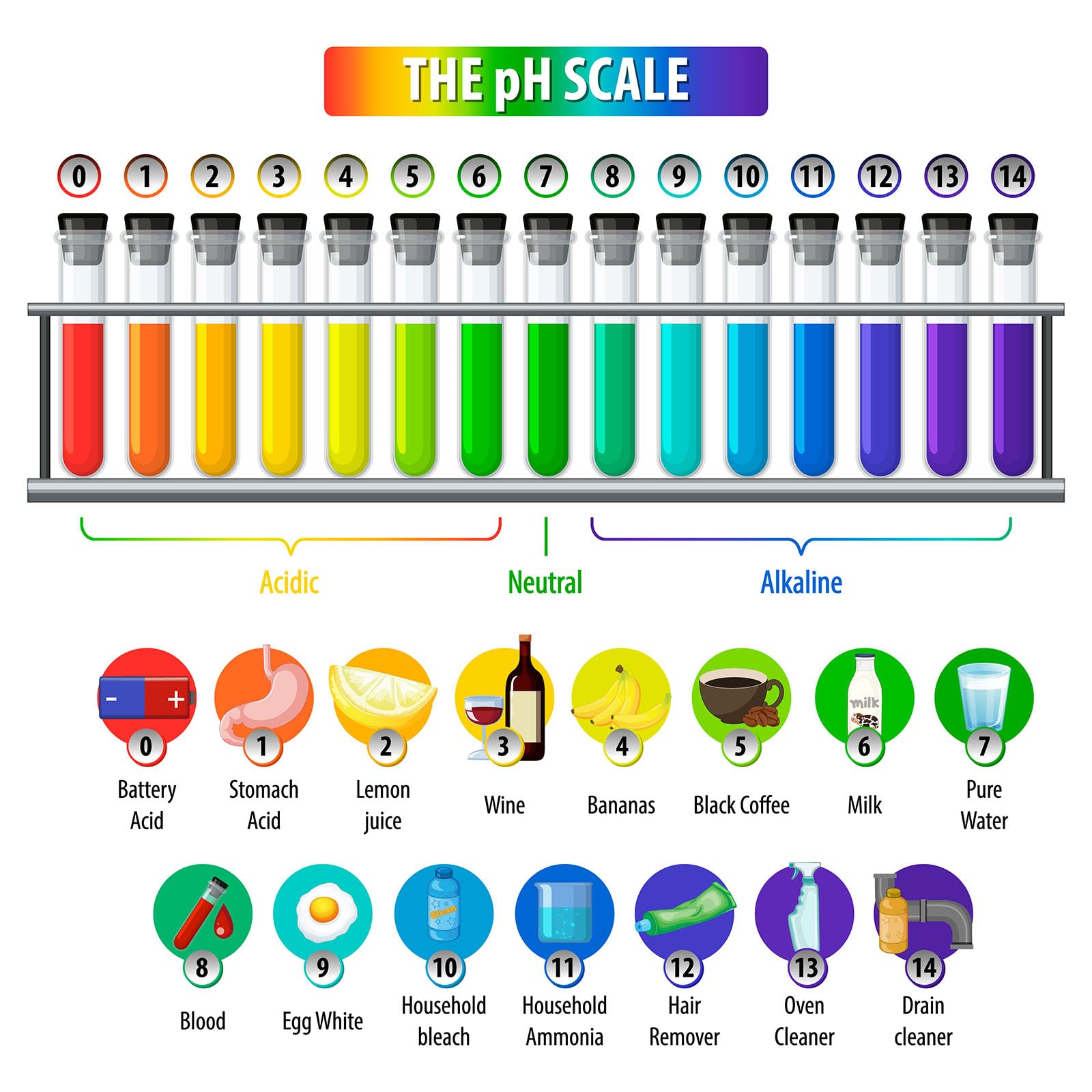 Threlaco pH Test Strips with Test Pipette Droppers and 1 Storage Case Full Range 1-14 Universal pH Test Litmus Paper pH Strips Water pH Tester pH Paper Test Strips for Wine Saliva Urine Soil (3 Pack)