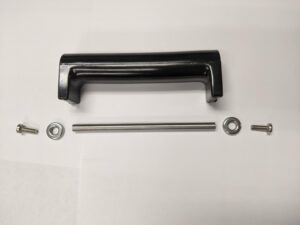 mnem rice cooker handle assembly, for 55 cup gas rice cookers, fits rinnai 55 cup rice cookers, matches rr77-3574 and rr77-4562., black