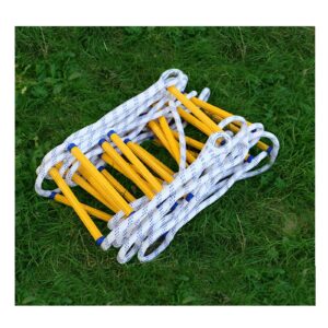 fire escape ladder - household items emergency ladders, safety rope ladder, kids and adults ladder, for home climbing (size : 5m)