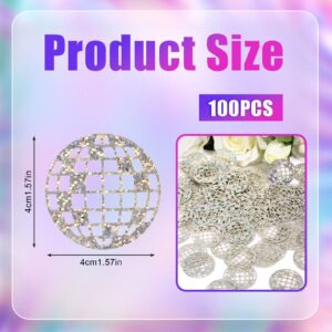 100pcs Glitter Disco Ball Table Confetti, Disco Theme Party Confetti for Bachelorette Party Table Centerpieces Decorations for 70s 80s Hippie Birthday Party Supplies